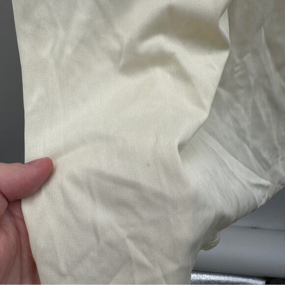 Vintage Union Made 80s Cream Non-Cling Sleeveless‎ Slip Dress Size S Estimated - Picture 8 of 11